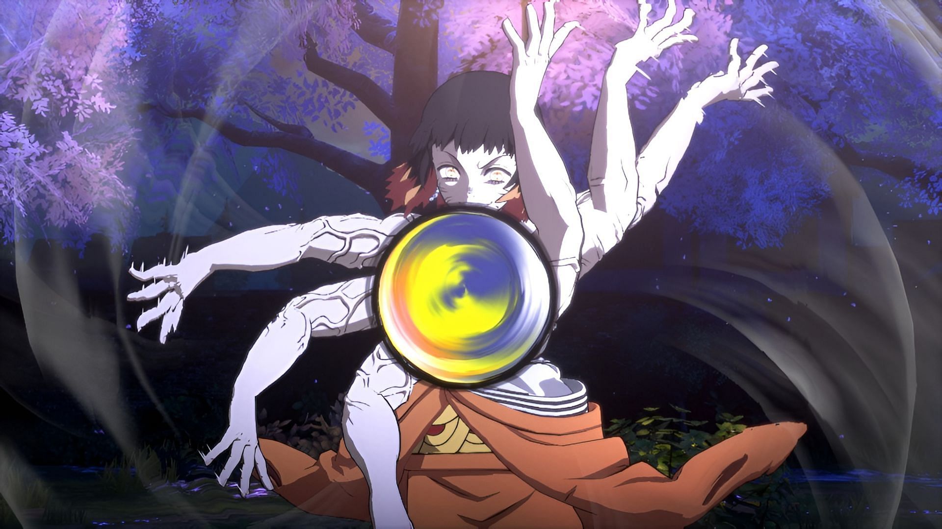 Susamaru teamed up with Yahaba (Image via Ufotable)